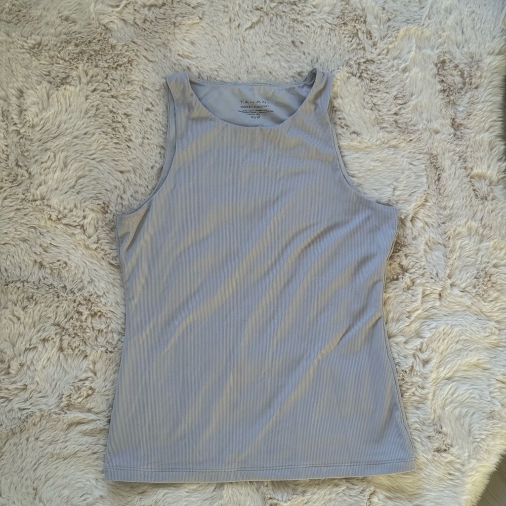Light Gray Sleeveless Tank Top
